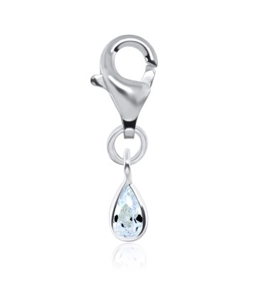 Silver Charms Bezel Gems CH-84-3x5